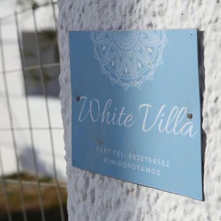 White Villa In Olive Trees And Seaview To Panagia Almiropótamos Buitenkant foto