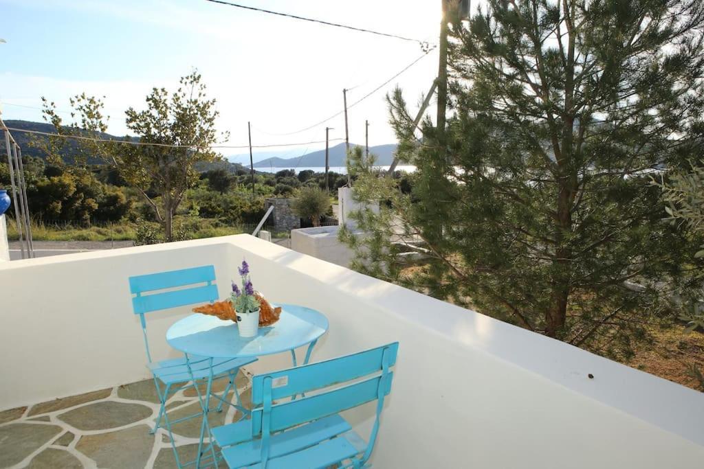 White Villa In Olive Trees And Seaview To Panagia Almiropótamos Buitenkant foto