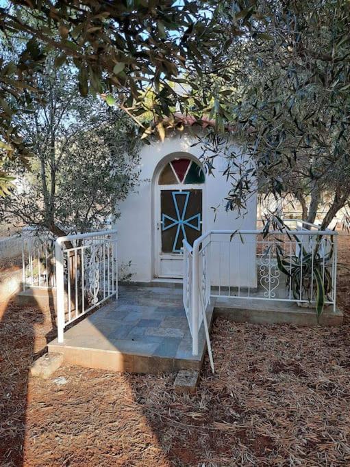 White Villa In Olive Trees And Seaview To Panagia Almiropótamos Buitenkant foto