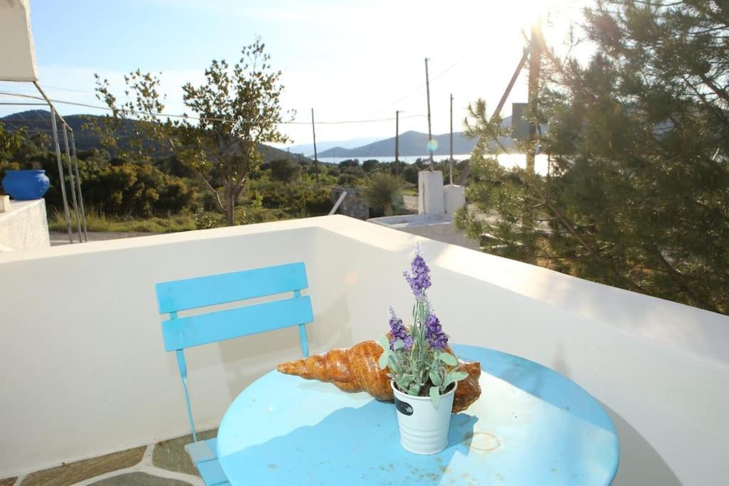 White Villa In Olive Trees And Seaview To Panagia Almiropótamos Buitenkant foto